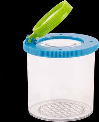 Caja de Estudio de Insectos con Lupa